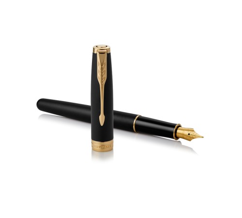 Ручка перьевая Parker ESSENTIAL Sonnet Matte Black GT