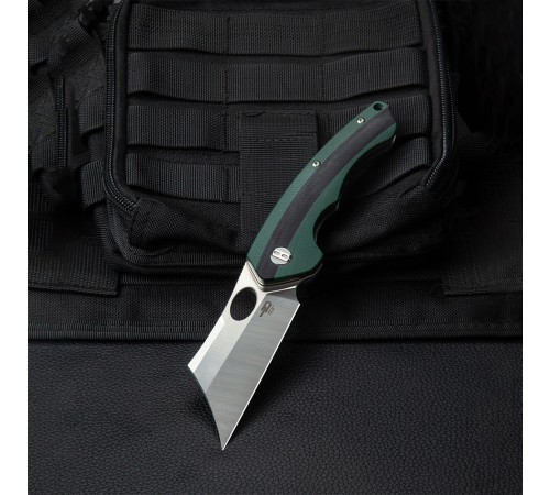 Нож Bestech Skirmish сталь D2, рукоять G10 черно-зеленая