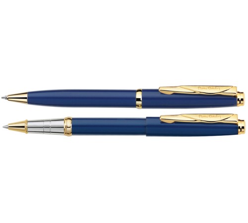 Набор Pierre Cardin PEN&PEN: ручка шариковая + роллер. Цвет - синий. Упаковка Е.