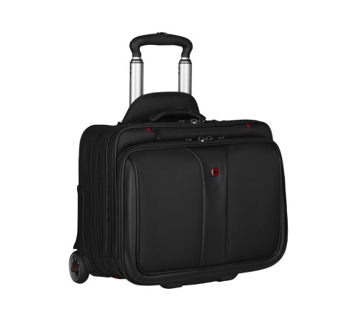 Мобильный офис WENGER Patriot с чехлом для ноутбука 15,6'', черный, 100% полиэстер 43х41х31 см, 25 л