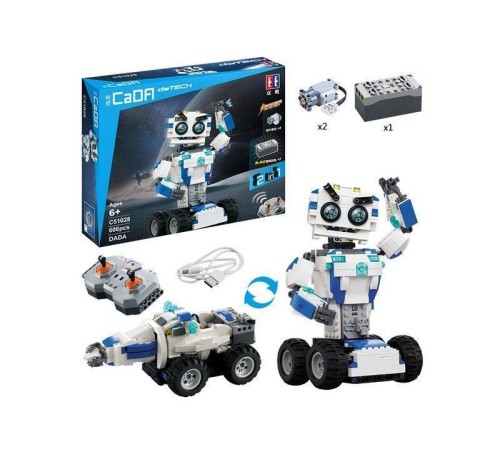 Р/У конструктор CaDA Technic Робот DADA (606 деталей)