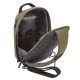 Рюкзак-антивор SWISSGEAR, хаки, Heather 600D, 21 x 12,5 x 34 см, 8,5 л