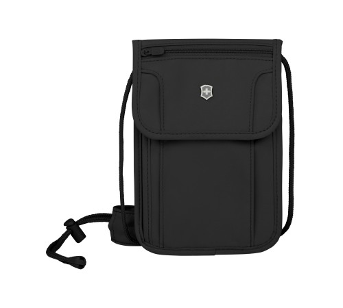 Кошелёк на шею VICTORINOX TA 5.0 Deluxe с RFID защитой, чёрный, нейлон, 21x1x14см
