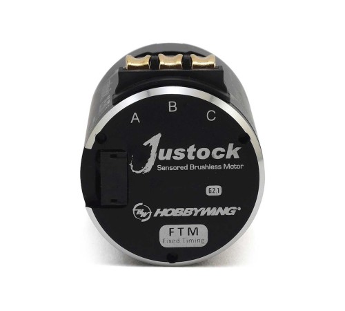 Бесколлекторный мотор Hobbywing JUSTOCK-25.5T-BLACK-G2.1 (1600KV, 3.17/15)
