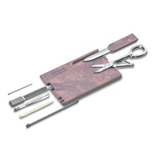 Швейцарская карточка VICTORINOX SwissCard Classic Spring Spirit, 10 функций, розово-сиреневая