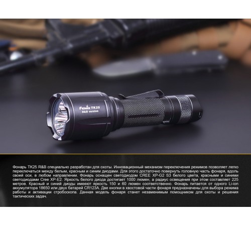 Фонарь Fenix TK25RB
