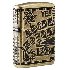 Зажигалка ZIPPO Armor™ с покрытием Antique Brass, латунь/сталь, медная, матовая, 38x13x57 мм