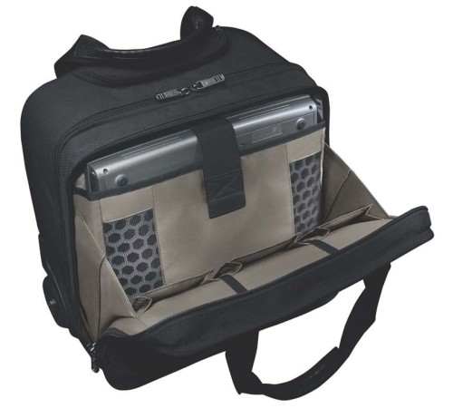 Мобильный офис VICTORINOX Architecture® 3.0 San Marco 15', чёрный, нейлон/кожа, 37x21x35 см, 15 л