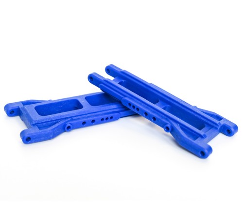Рычаги пластиковые (удлиненные) для Remo Hobby 1/8 8037 (2024г), тюнинг, синие