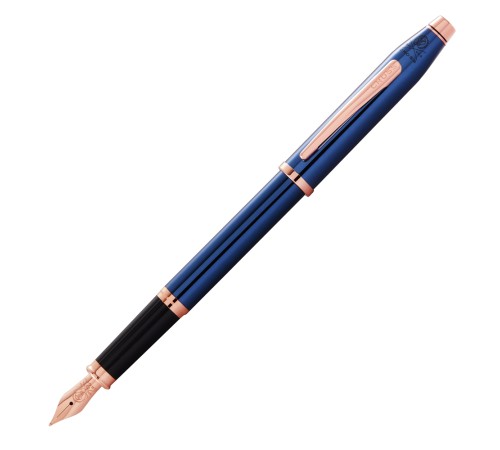 Перьевая ручка Cross Century II Translucent Cobalt Blue Lacquer, перо М