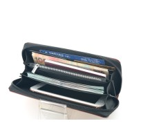 Кошелек Pierre Cardin с рower bank, черный, 20,5 х 11,0 х 3,0 см