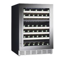 Винный шкаф двухзонный встраиваемый компрессорный Cavanova CV060DT