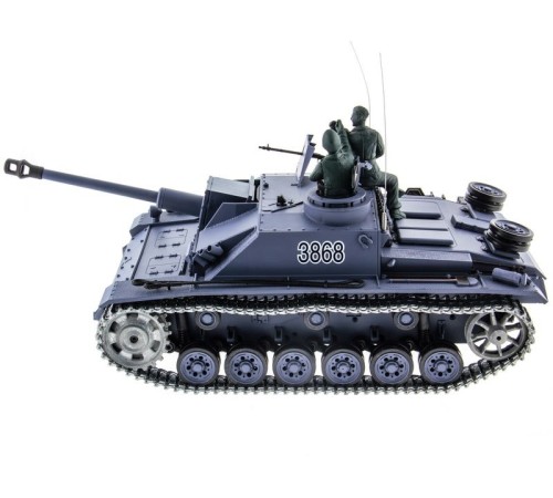 Радиоуправляемый танк Heng Long  Stug III (F8 Type) Professional V6.0  2.4G 1/16 RTR
