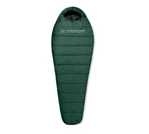 Спальный мешок Trimm Trekking TRAPER, зеленый, 195 R, 49687