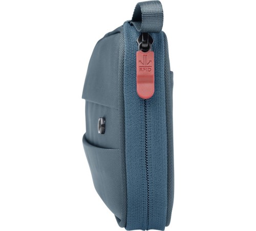 Органайзер VICTORINOX 17.1 Color с защитой от сканирования RFID, зелёный, нейлон 800D, 13x3x26 см
