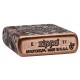 Зажигалка ZIPPO Armor™ с покрытием Antique Copper™, латунь/сталь, медная, матовая, 38x13x57 мм