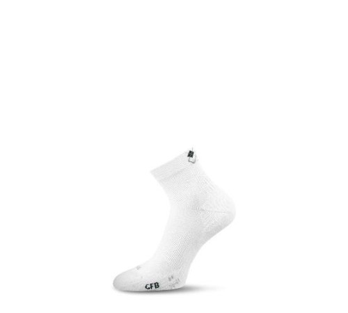 Носки Lasting GFB 001, cotton+polypropylene, белый, размер S , GFB001-S