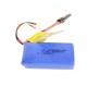 Аккумулятор Li-Po 700mAh, 7,4V для катера Feilun FT007