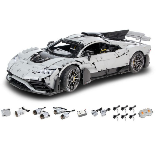 Радиоуправляемый конструктор CaDA MASTER спорткар Mercedes-AMG ONE 1/8 (3290 деталей)