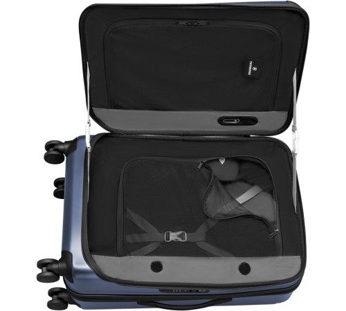Чемодан VICTORINOX Spectra™ 2.0 Expandable, синий, поликарбонат Bayer, 45x30x69 см, 62 л