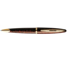 Шариковая ручка Waterman Carene Marine Amber GT. Детали дизайна: позолота 23К