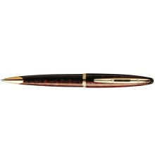 Шариковая ручка Waterman Carene Marine Amber GT. Детали дизайна: позолота 23К