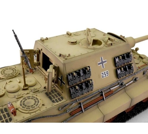 Радиоуправляемый танк Torro Jagdtiger (Metal Edition) 1/16, ИК-пушка V3.0 2.4G RTR