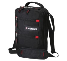 Сумка-планшет WENGER, черный, полиэстер M2, 18,5 x 15,5 x 27,5 см