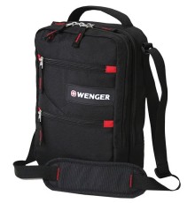 Сумка-планшет WENGER, черный, полиэстер M2, 18,5 x 15,5 x 27,5 см