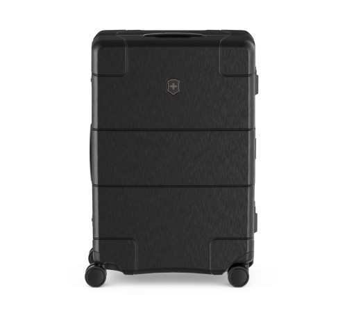 Чемодан VICTORINOX Lexicon Framed, черный, 100% поликарбонат Makrolon, 46x28x68 см, 72 л