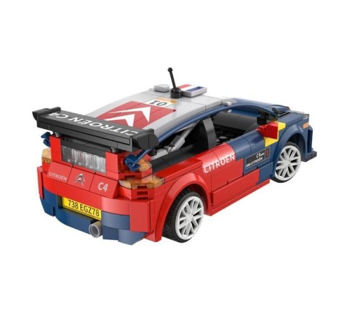 Радиоуправляемый конструктор CADA раллийный автомобиль Citroën C4WRC 1/20 (329 деталей)
