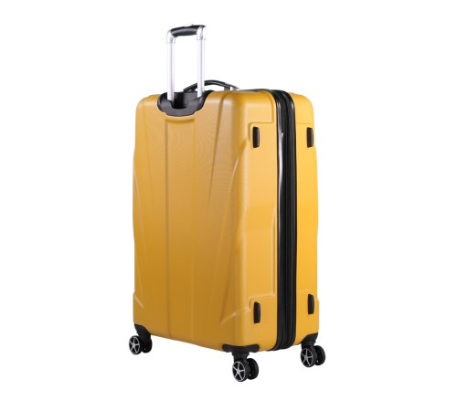 Чемодан SWISSGEAR ADAMS, желтый, АБС-пластик, 52 x 31 x 78 см, 96 л