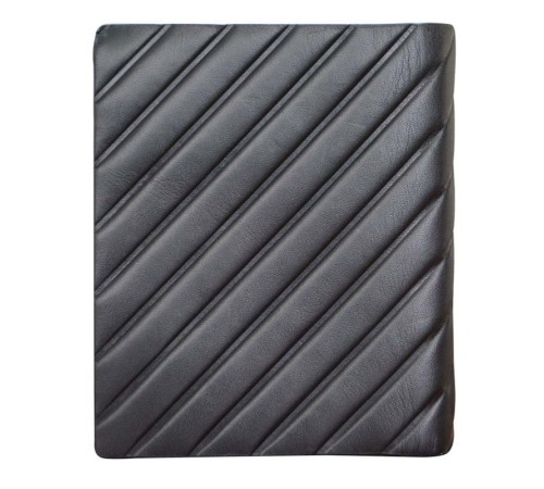 Кошелёк Cross Grabado, кожа наппа, фактурная, чёрный, 9,5 х 1 х 12 см