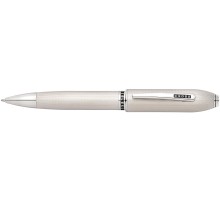 Шариковая ручка Cross Peerless 125. Цвет - матовый платиновый