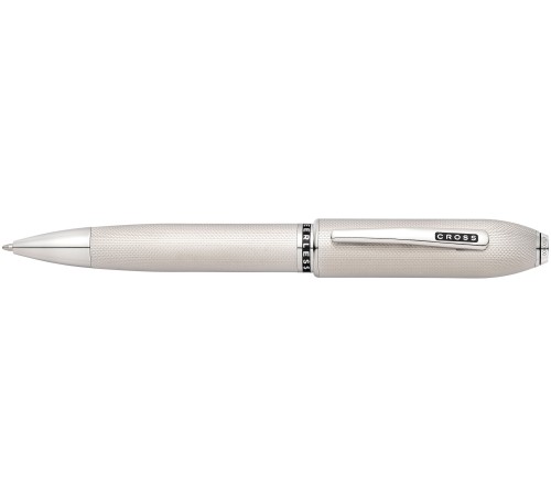 Шариковая ручка Cross Peerless 125. Цвет - матовый платиновый