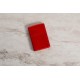 Зажигалка ZIPPO Classic с покрытием Metallic Red, латунь/сталь, красная, матовая, 38x13x57 мм