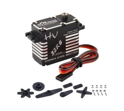 Сервомашинка цифровая JX Servo CLS-HV7332MG (73г/32.3/0.09/7.4V) Full metal