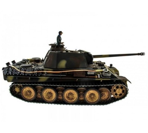 Р/У танк Taigen 1/16 Panther type G (Германия) HC версия, башня на 360, подшипники в ред., 2.4G RTR