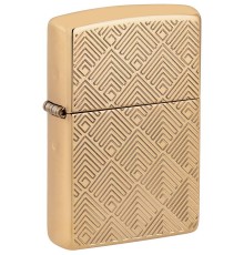 Зажигалка ZIPPO Armor® с покрытием High Polish Brass, латунь/сталь, золотистая, 38x13x57 мм