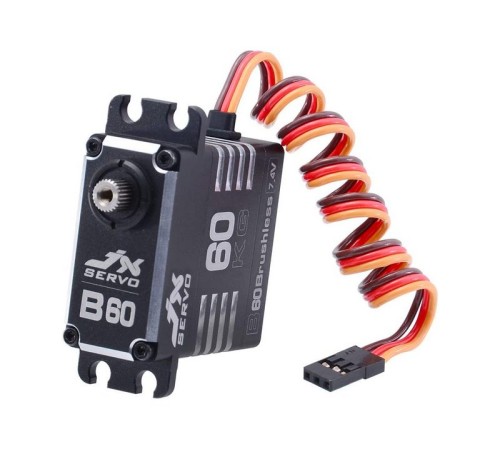 Сервомашинка цифровая JX Servo B60 (87г/62/0.11/7.4V) бесколлекторная, Full metal
