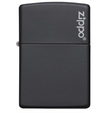 Зажигалка ZIPPO Classic с покрытием Black Matte, латунь/сталь, чёрная, матовая, 38x13x57 мм