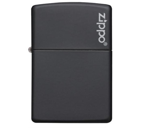 Зажигалка ZIPPO Classic с покрытием Black Matte, латунь/сталь, чёрная, матовая, 38x13x57 мм