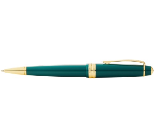 Шариковая ручка Cross Bailey Light Polished Green Resin and Gold Tone