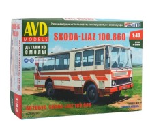 Сборная модель AVD Автобус Skoda-Liaz 100.860, 1/43