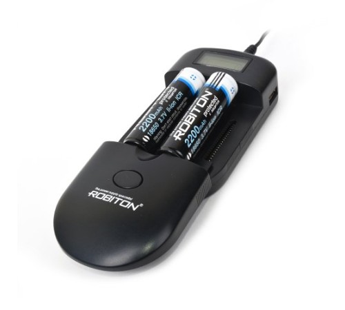 Зарядное устройство Robiton SmartCharger Pro с дисплеем BL1, 10300