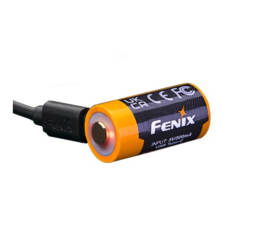 Аккумулятор 16340 Fenix 800 UP mAh Li-ion разъемом для USB, ARB-L16-800UP
