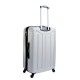 Чемодан SWISSGEAR USTER, серебристый, АБС-пластик, 47x29x77 см, 94 л