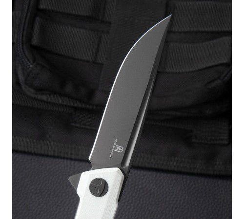 Нож Bestechman Dundee сталь D2, рукоять G10 белая