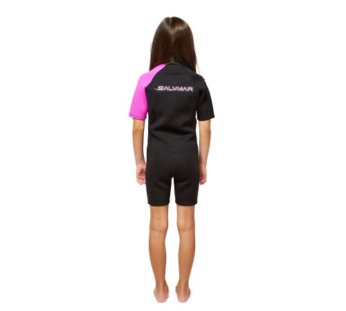 Детский гидрокостюм Salvimar Aquatic, 2 мм, розовый, L, на 12-14 лет