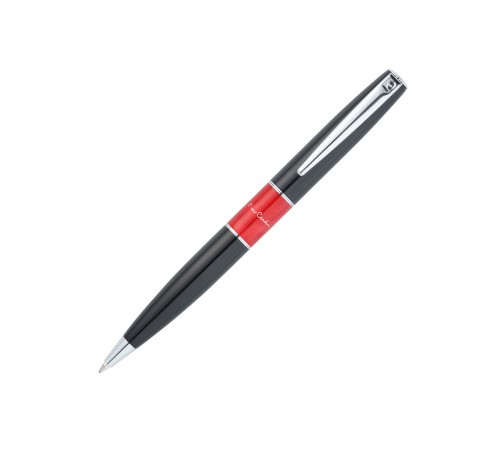 Ручка шариковая Pierre Cardin LIBRA, цвет - черный и красный. Упаковка В